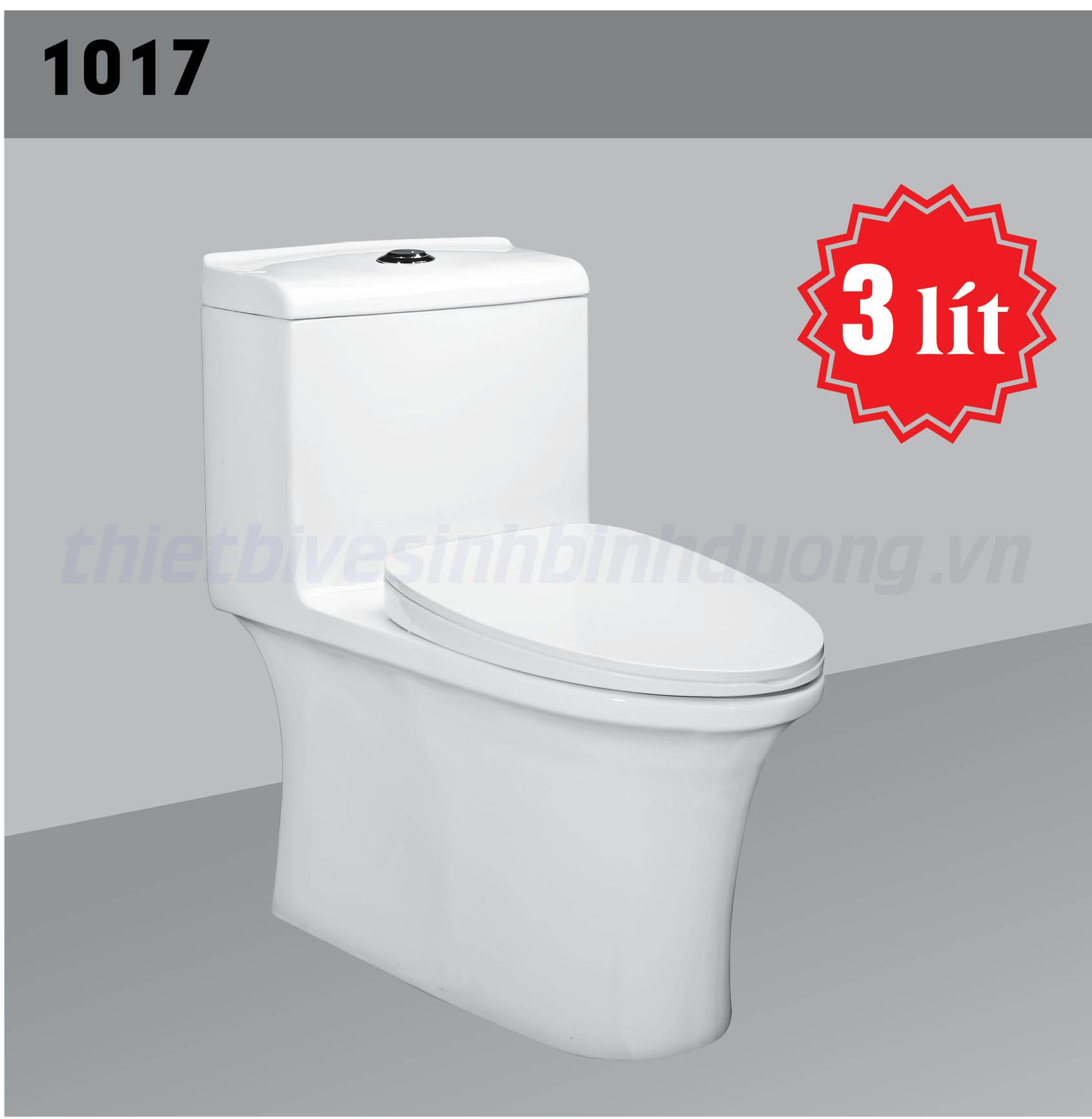 Bồn cầu sứ Hảo Cảnh HC 1017